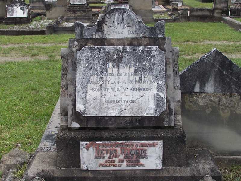 File:Cleve & Victor Kennedy Tombstone.jpg
