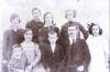 Family Photo of Rosłans in Harbin, China in 1924. Wanda Rosłan far Right.